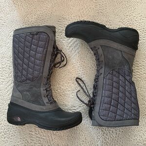Women’s The North Face tall thermal utility boot sz 8.5 with box